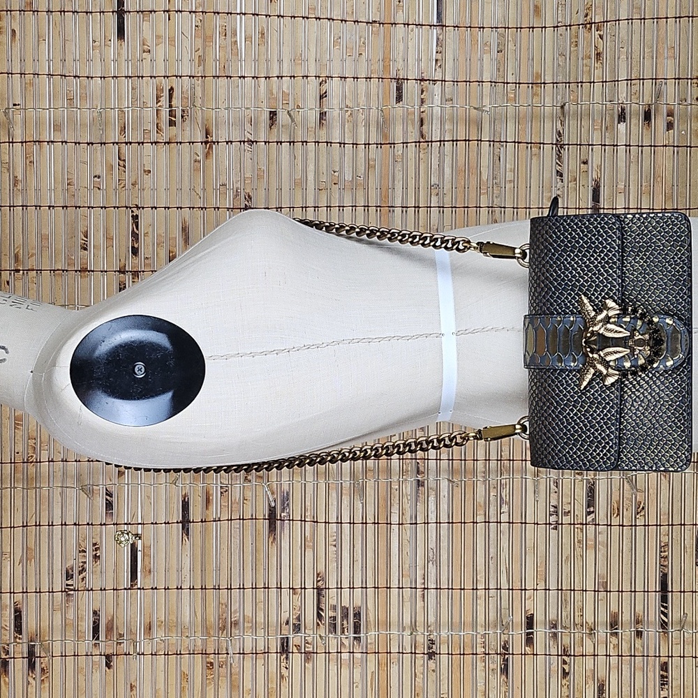 Pinko Bronze Python Mini Love Bag - image 2